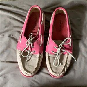 SPERRY boat show. Worn lightly. Size W10